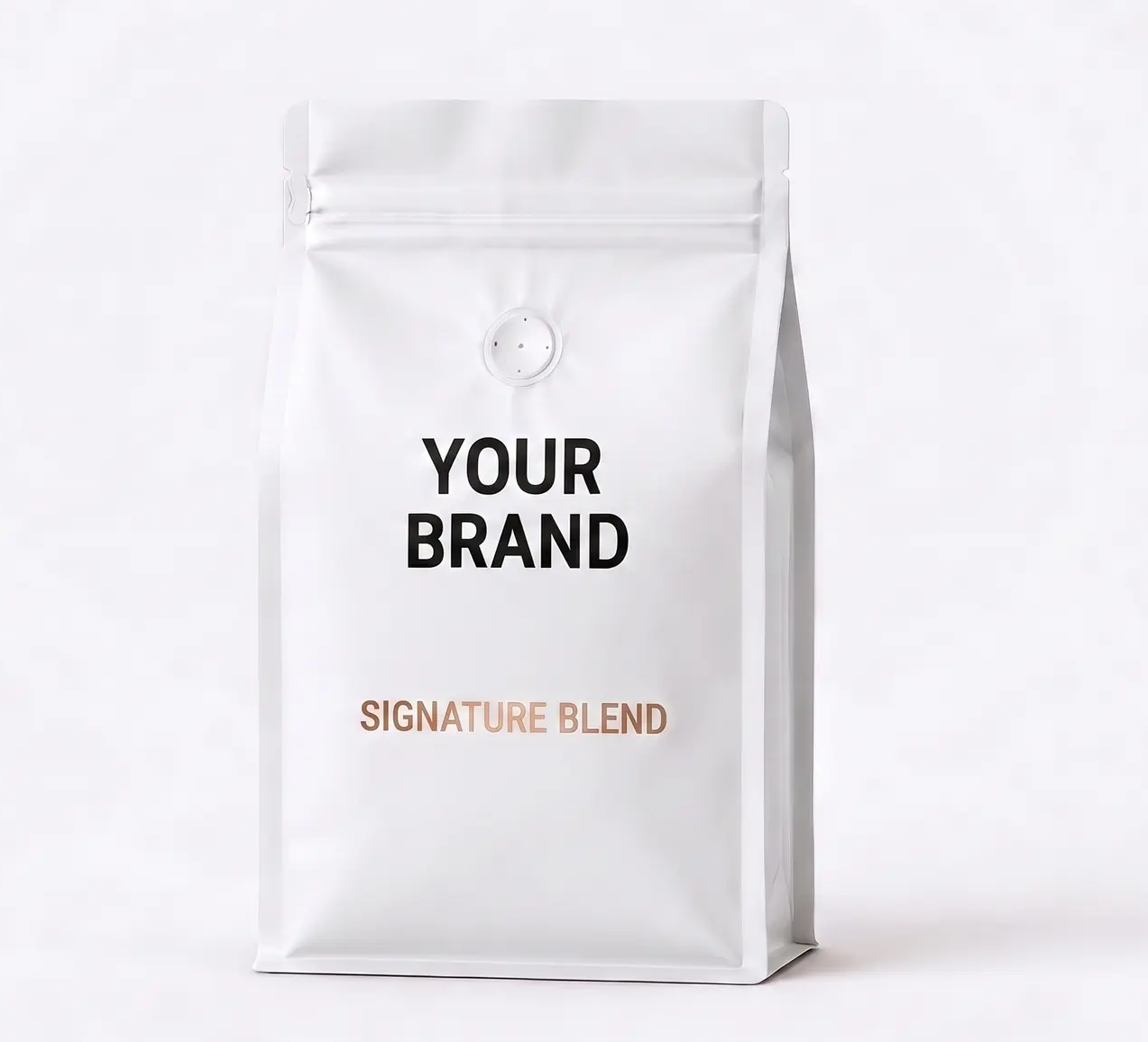 Minimal White Bag
